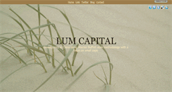 Desktop Screenshot of lumcapital.com
