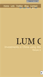 Mobile Screenshot of lumcapital.com